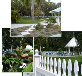 Beautiful grounds and gardens